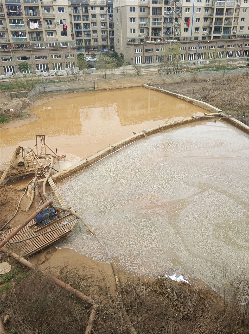 莎车沉淀池淤泥清理-厂区废水池淤泥清淤