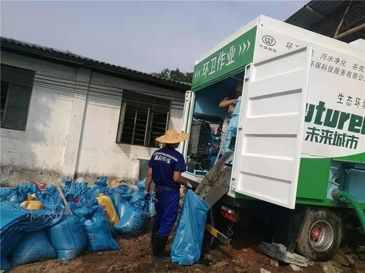 莎车工业污泥压干处理