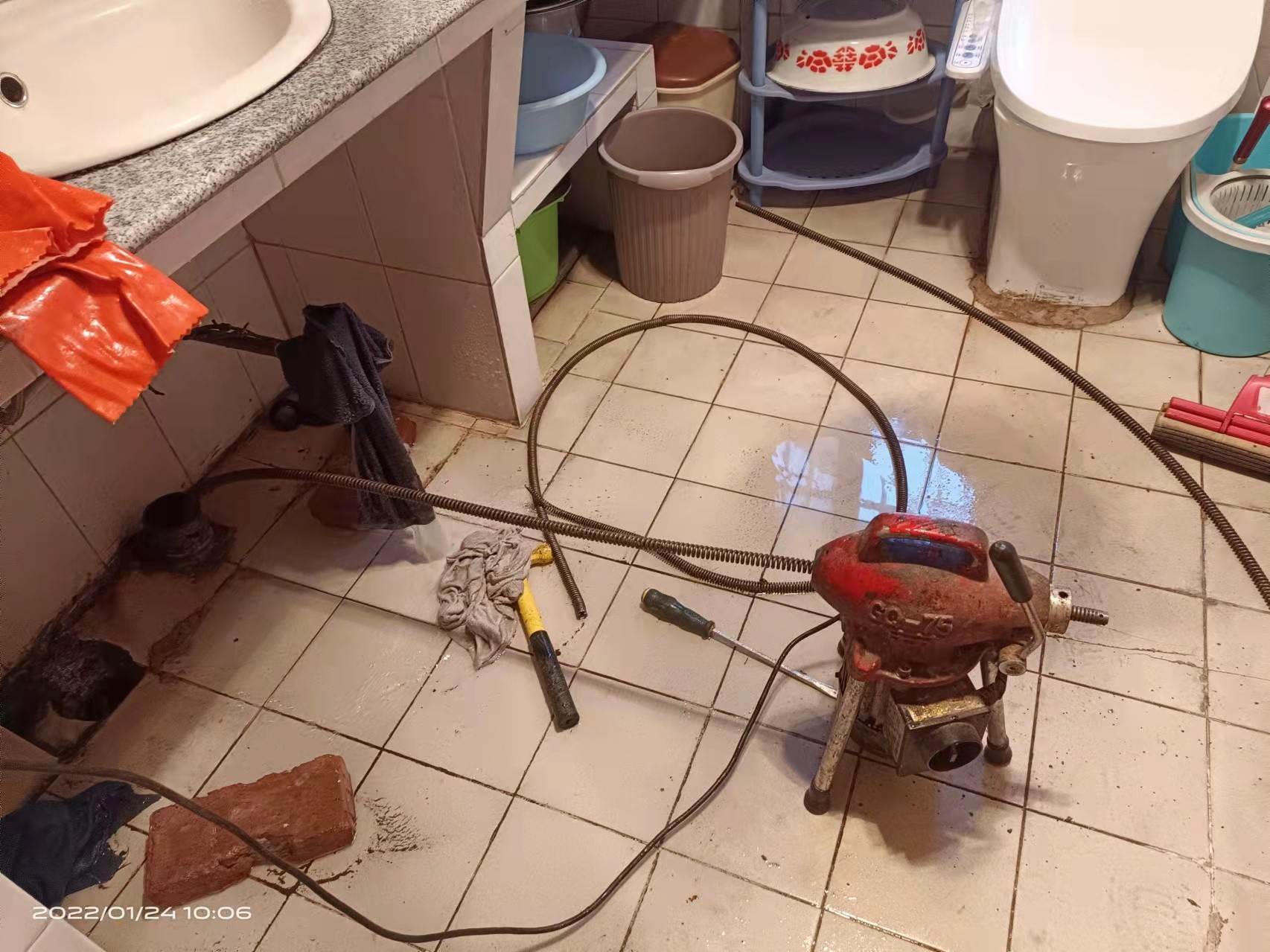 莎车疏通厨房下水道,地漏疏通